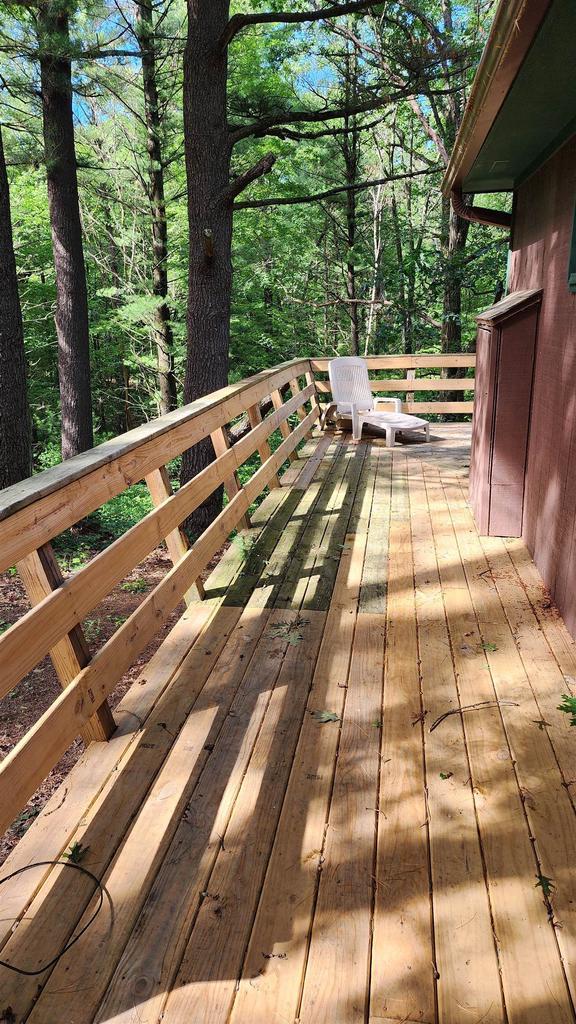 N697 County Rd N, Neshkoro, WI 54960 - view of deck