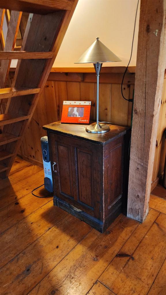 N697 County Rd N, Neshkoro, WI 54960 - office area with light wood-style floors and wooden walls