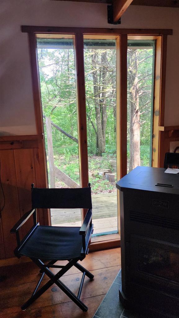 N697 County Rd N, Neshkoro, WI 54960 - dining space featuring plenty of natural light and wood finished floors