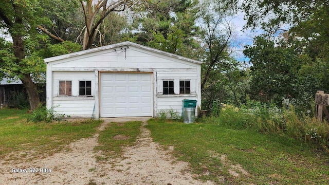 N697 County Rd N, Neshkoro, WI 54960 - detached garage with driveway