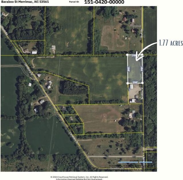 Baraboo St, Merrimac WI, 53561 land for sale