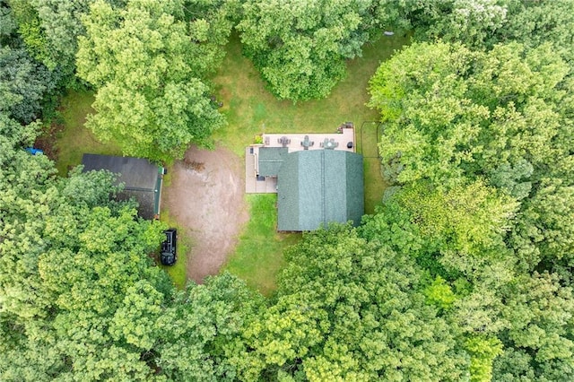 N1071 Ranch Rd, Holcombe, WI 54745 - bird's eye view