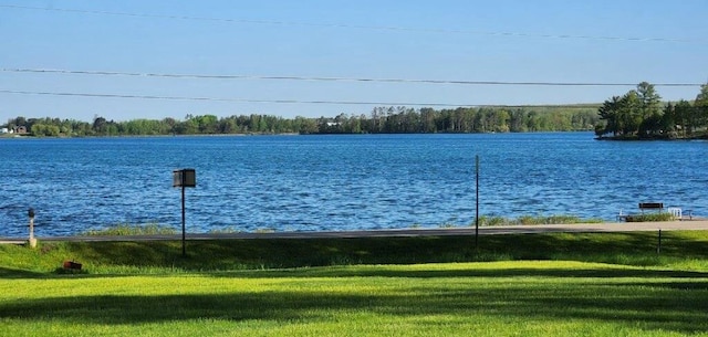 view of water feature