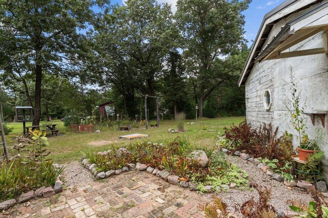 N1802 Shambeau, Waupaca, WI 54981 - view of yard