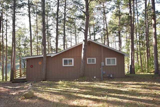 view of home's exterior