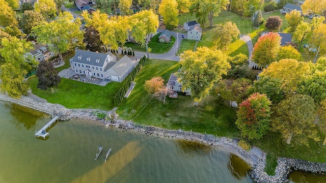 3790 Pau Ko Tuk Ln, Oshkosh, WI 54902 - aerial view of property and surrounding area featuring a nearby body of water