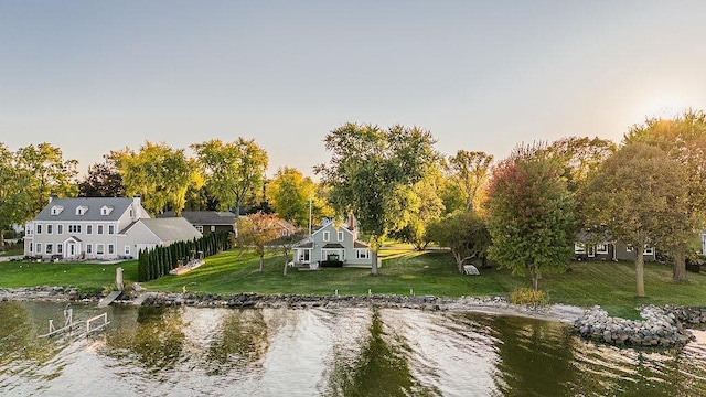 3790 Pau Ko Tuk Ln, Oshkosh, WI 54902 - water view featuring a tree filled landscape