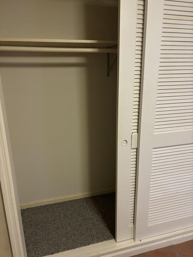 view of closet