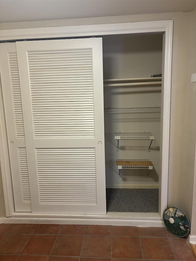 view of closet