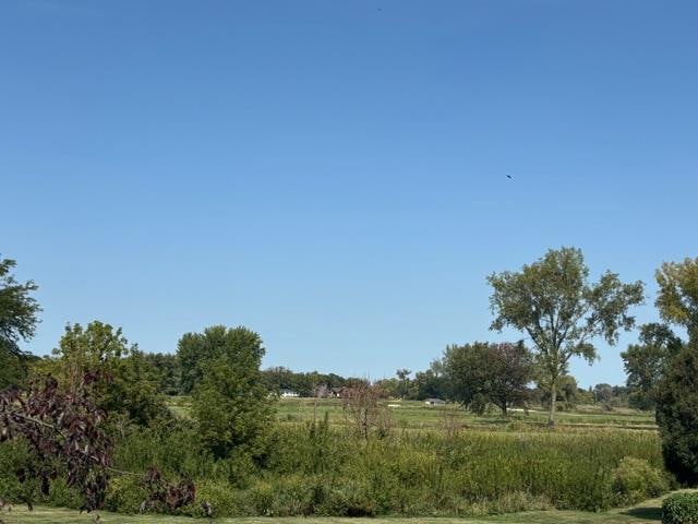 view of landscape featuring a rural view