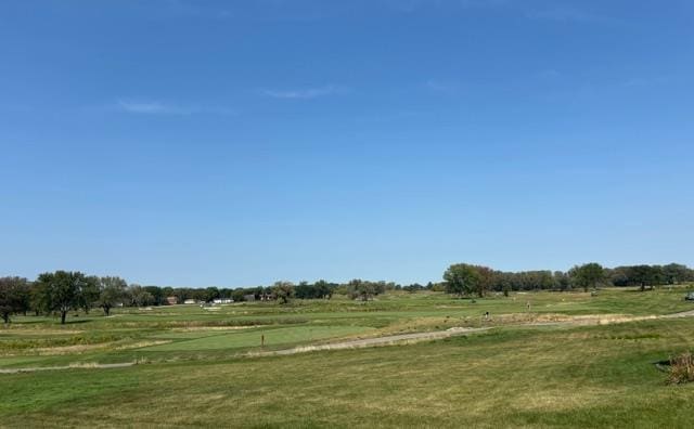 view of landscape with a rural view