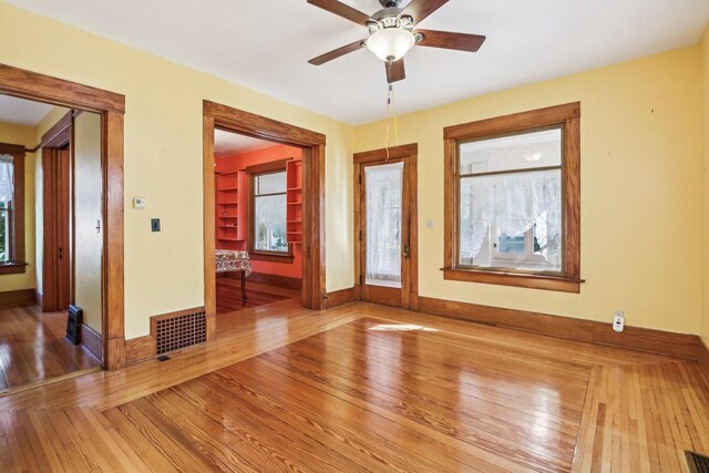 bathroom with plus walk in shower and toilet