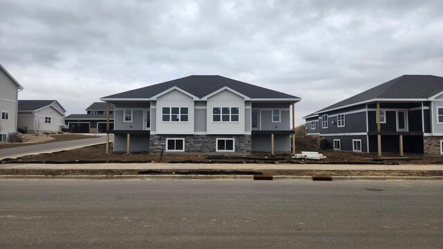 2876 Wild Goose Way, Stoughton, WI 53589 - view of front of home featuring stone siding