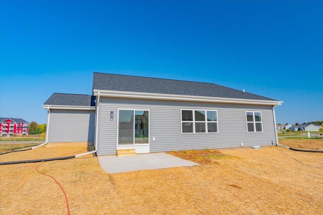 view of rear view of property