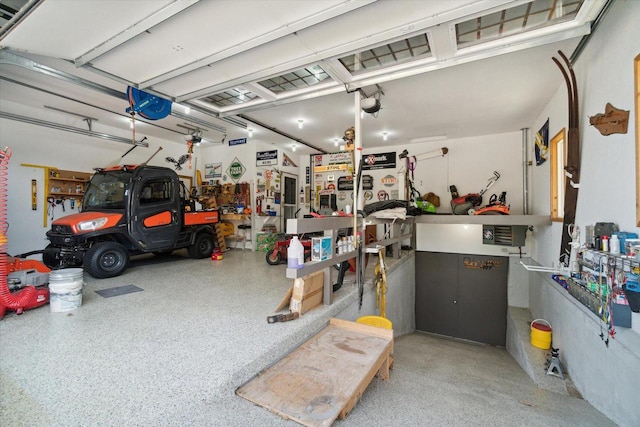 7001 Novak Rd, Racine, WI 53402 - garage with a garage door opener