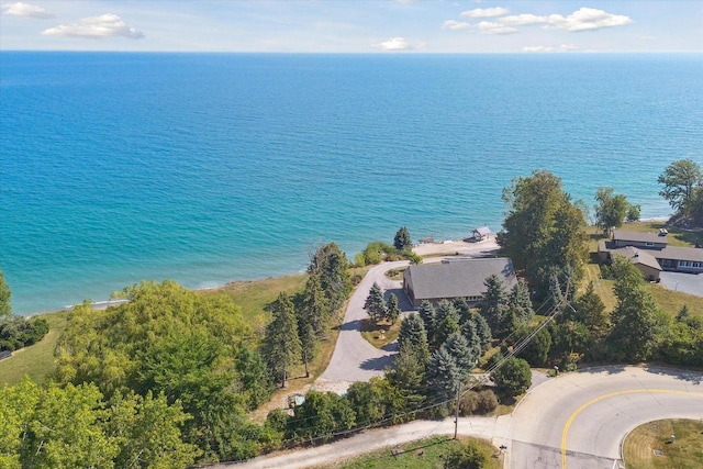 7001 Novak Rd, Racine, WI 53402 - bird's eye view of a nearby body of water