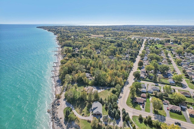 7001 Novak Rd, Racine, WI 53402 - aerial view of property's location featuring expansive coastline