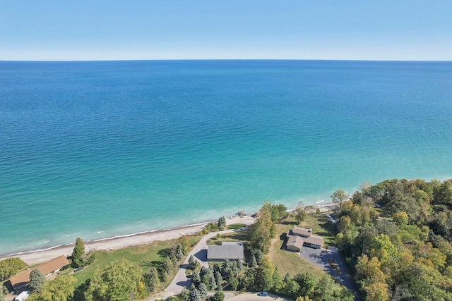 7001 Novak Rd, Racine, WI 53402 - bird's eye view of unending shoreline