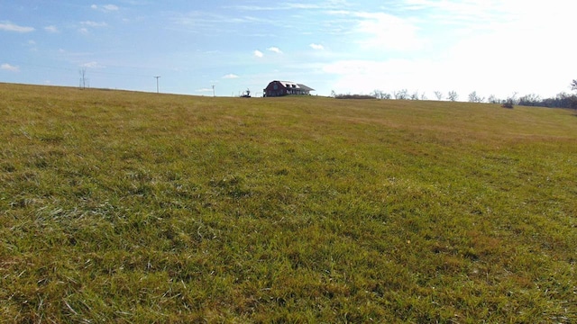 view of landscape with a rural view