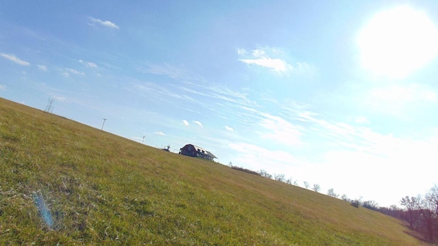 view of landscape featuring a rural view