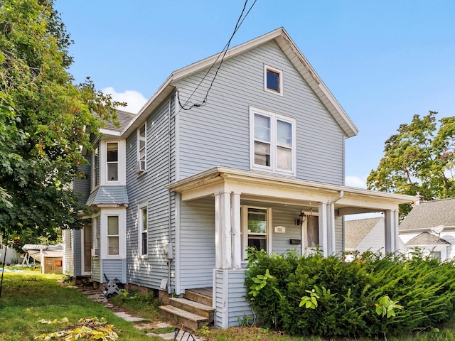 view of front of house featuring a porch