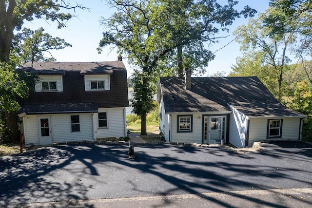 view of cape cod house