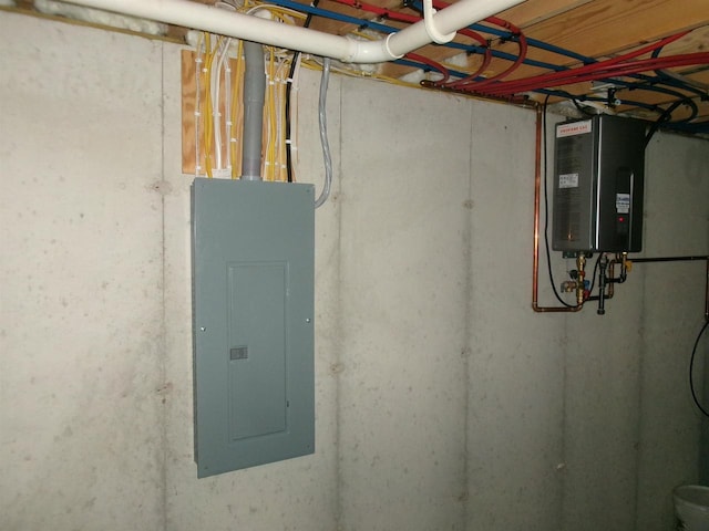 utilities with electric panel