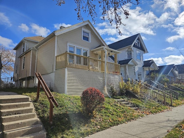 view of front of house