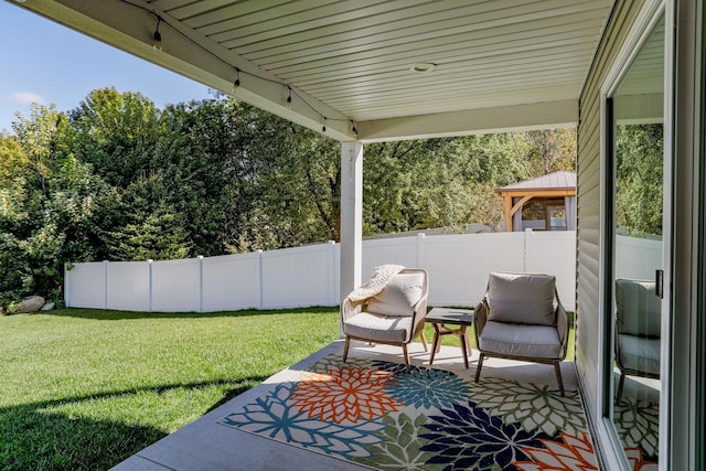 view of patio / terrace