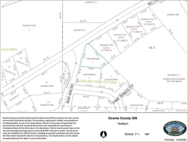 Acorn Trl, Oconto WI, 54153 land for sale