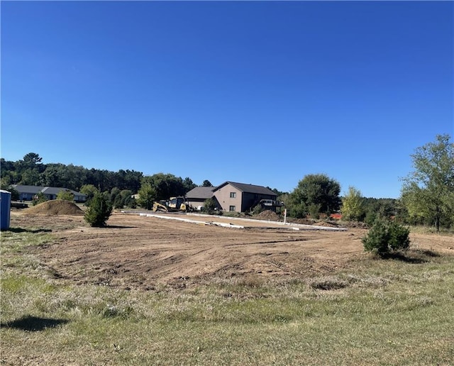 view of yard featuring a rural view