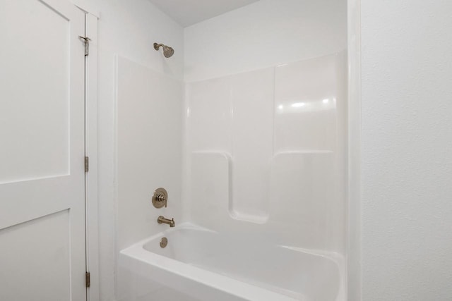 bathroom featuring bathing tub / shower combination