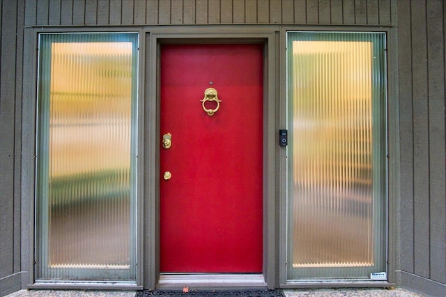 view of entrance to property