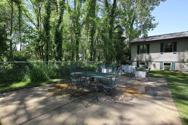 view of patio