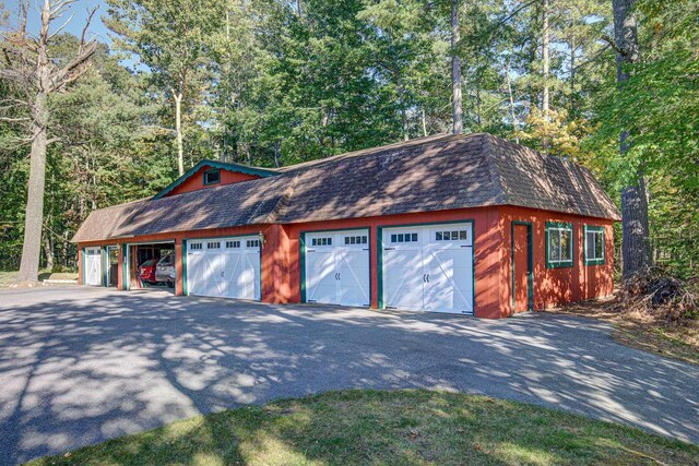 6147 County Rd E, Phelps, WI 54554 - view of detached garage