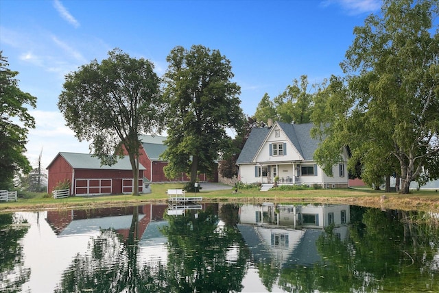 property view of water