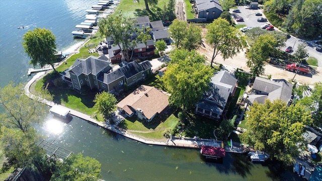 2809 Dewey Ct, Middleton, WI 53562 - birds eye view of property featuring a residential view and a water view