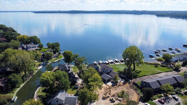 2809 Dewey Ct, Middleton, WI 53562 - aerial view with a residential view and a water view