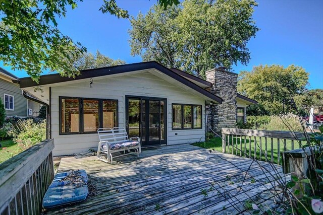 2809 Dewey Ct, Middleton, WI 53562 - view of wooden terrace