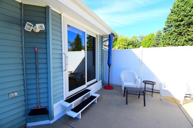 view of patio