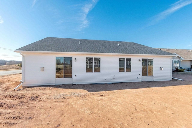 view of rear view of house