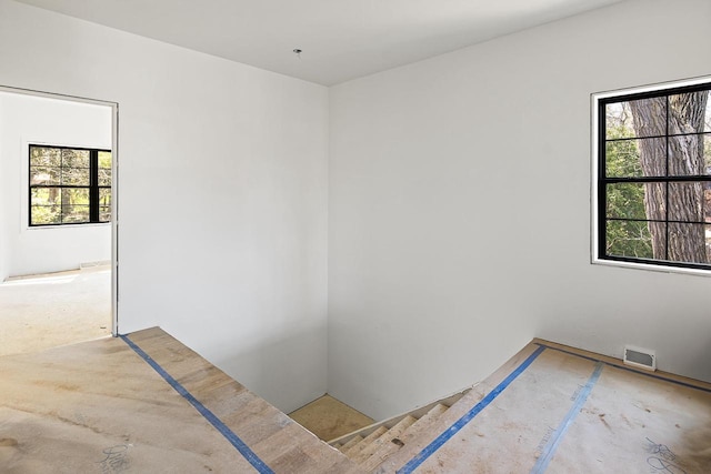 396 Strauss Ave, Green Lake, WI 54941 - empty room with visible vents and plenty of natural light