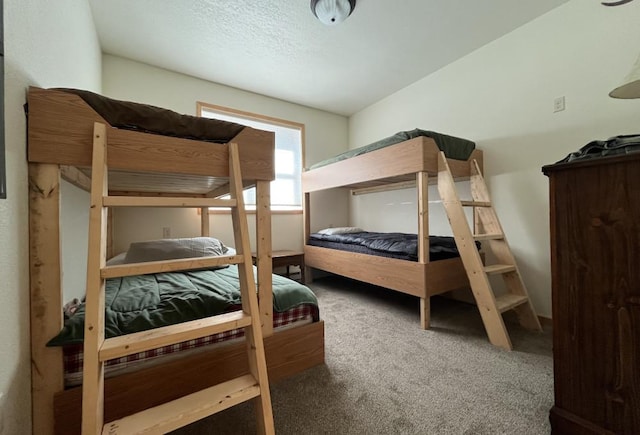 bedroom with carpet