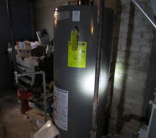 utilities with gas water heater