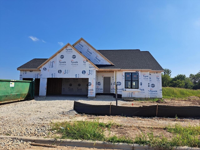 view of property in mid-construction