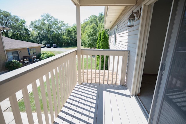 view of deck