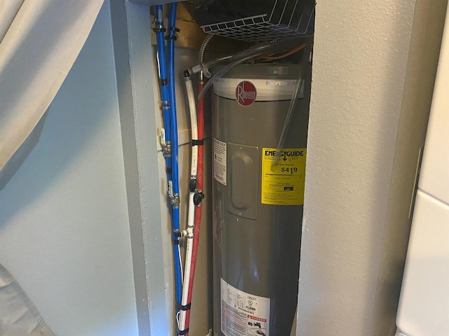 utilities featuring water heater