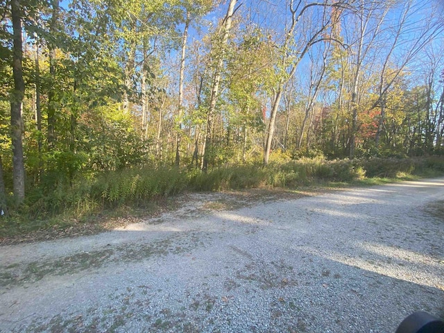 view of road