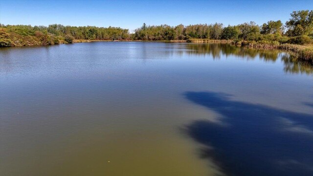 W9037 Ridgeview Trl, New Lisbon, WI 53950 - water view with a heavily wooded area