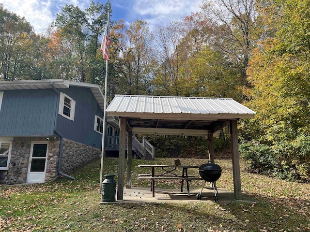 surrounding community featuring a gazebo